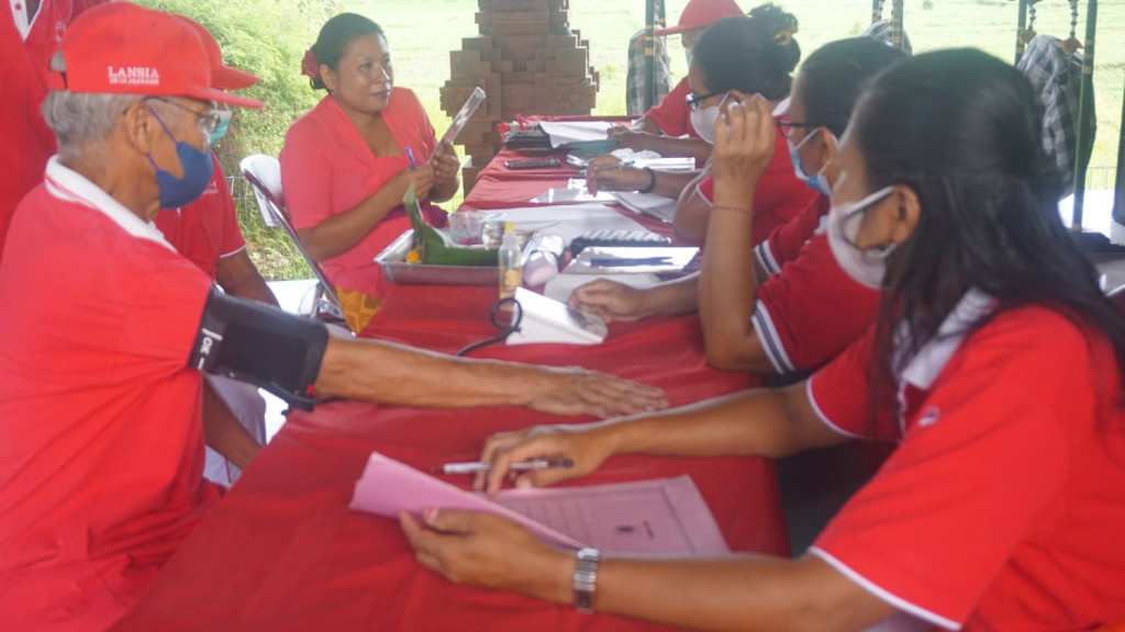Pelaksanaan Posyandu Lansia di Banjar Delod Yeh